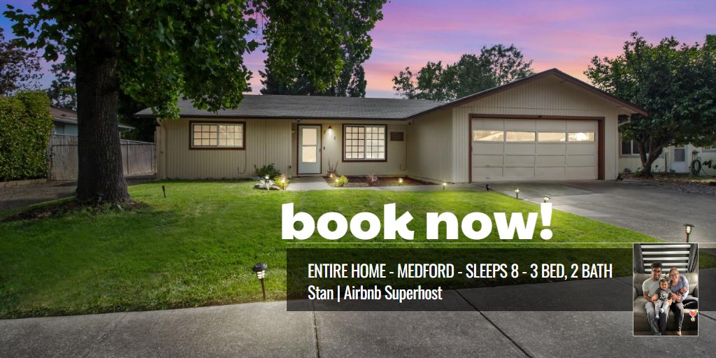 Entire Home Airbnb, Medford, OR 97504